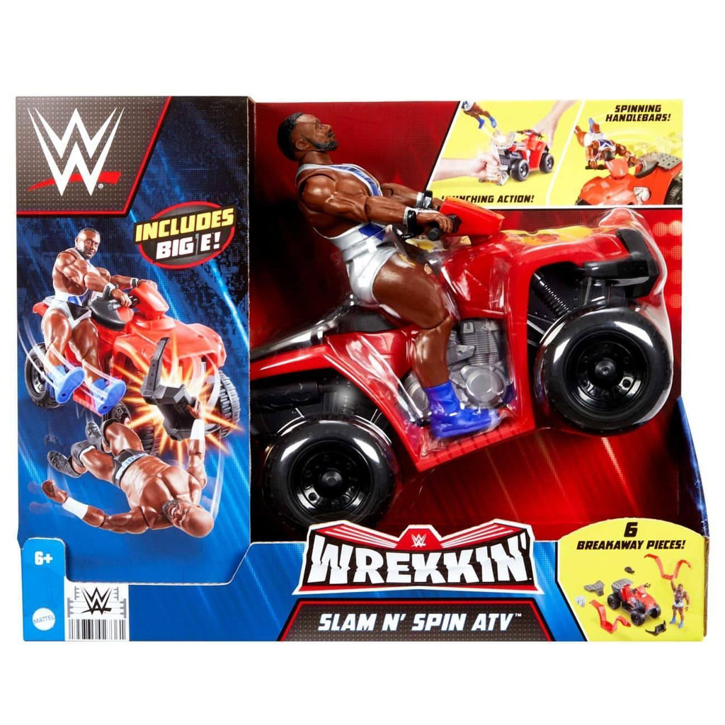 WWE Wrekkin' Slam N' Spin ATV Vehicle - TOYBOX Toy Shop
