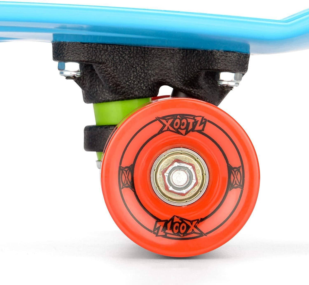 XOOTZ 22-Inch Kid's Mini Cruiser Skateboard - Pastel Blue - TOYBOX Toy Shop