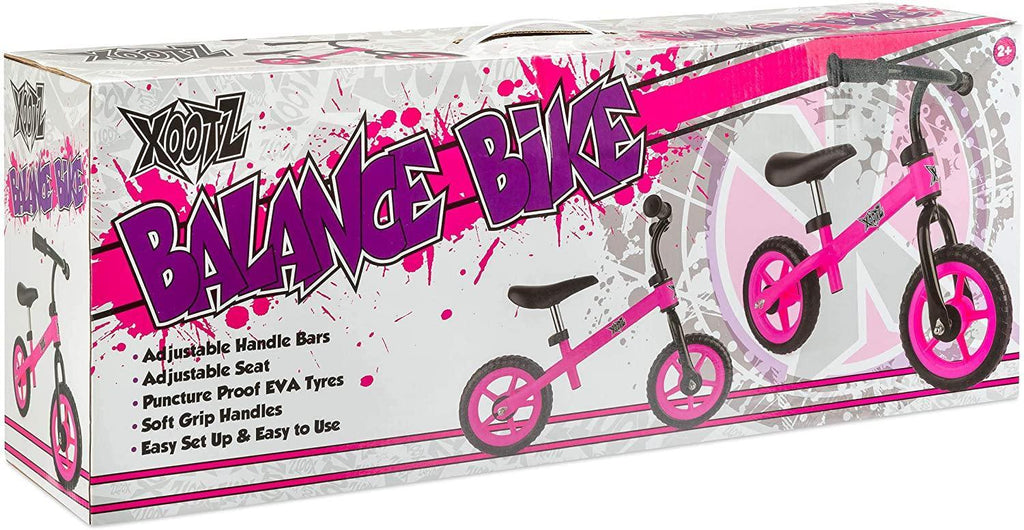 XOOTZ Balance Bike for Toddlers & Kids, Pink - TOYBOX Toy Shop