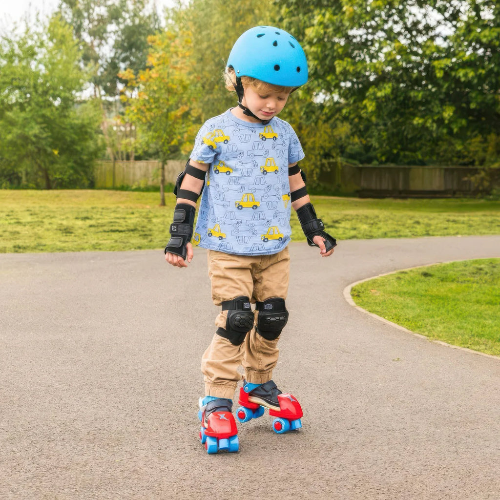 Xootz Beginner Trainer Skates, My First 4 Wheel Quad Roller Skates - TOYBOX Toy Shop