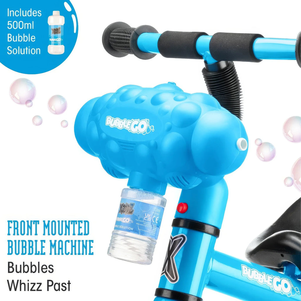 Xootz Bubble Go Trike - Kids Tricycle Blue - TOYBOX Toy Shop