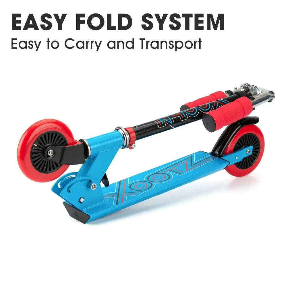 Xootz Electron Folding Scooter - Blue - TOYBOX Toy Shop