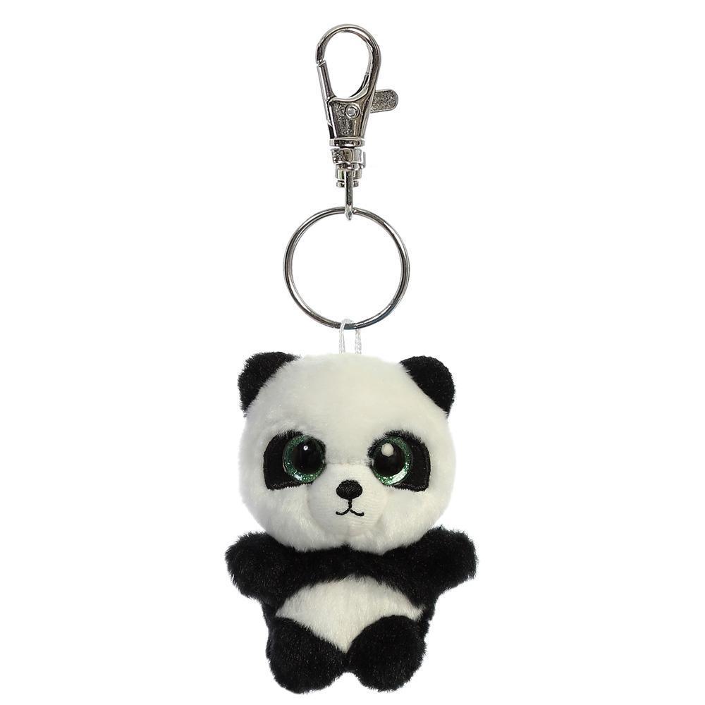 YOOHOO 61153 Ring Ring Panda Keyclip Plush - TOYBOX Toy Shop