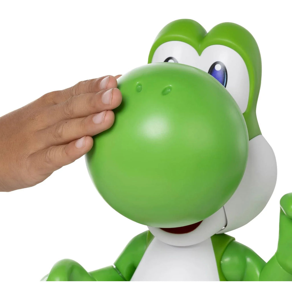 Yoshi Lets Go Super Mario Bros Interactive Figure 36cm - TOYBOX Toy Shop