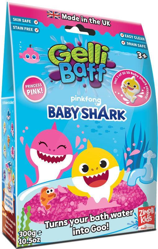 Zimpli Kids Baby Shark - Gelli Baff - 300g Assortment - TOYBOX Toy Shop