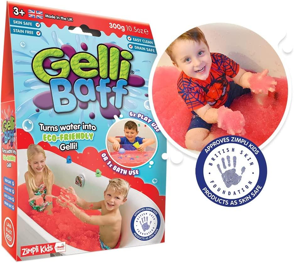 Zimpli Kids Gelli Baff 300G - Red - TOYBOX Toy Shop