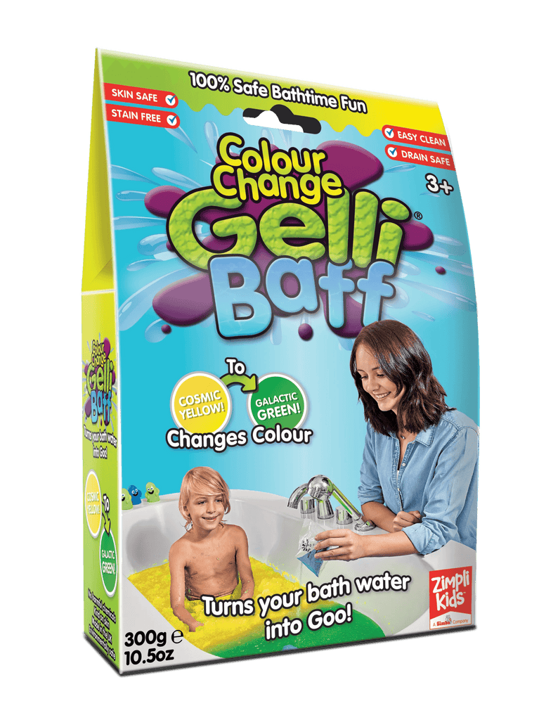 Zimpli Kids Gelli Baff Colour Change 300G - Green - TOYBOX Toy Shop