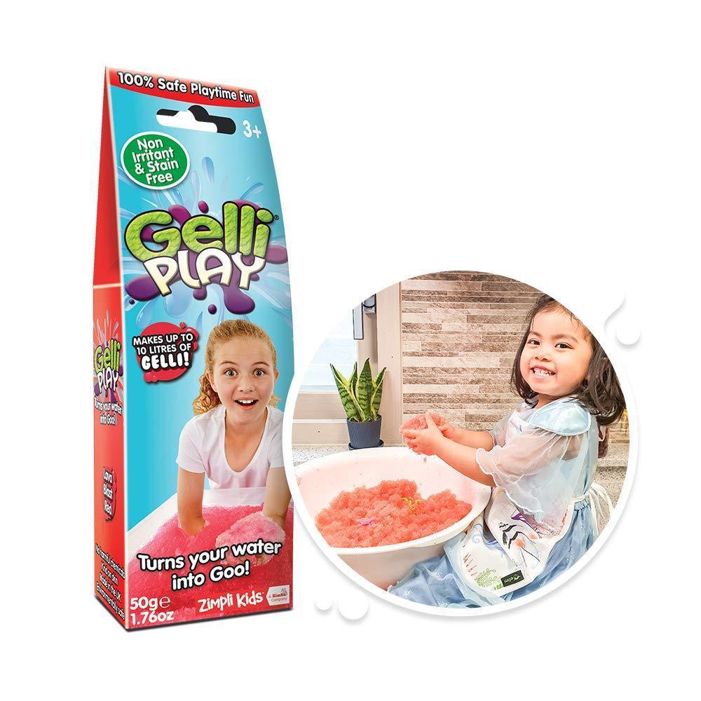 Zimpli Kids Gelli Play Goo Pack 125g - Lava Blast Red - TOYBOX Toy Shop