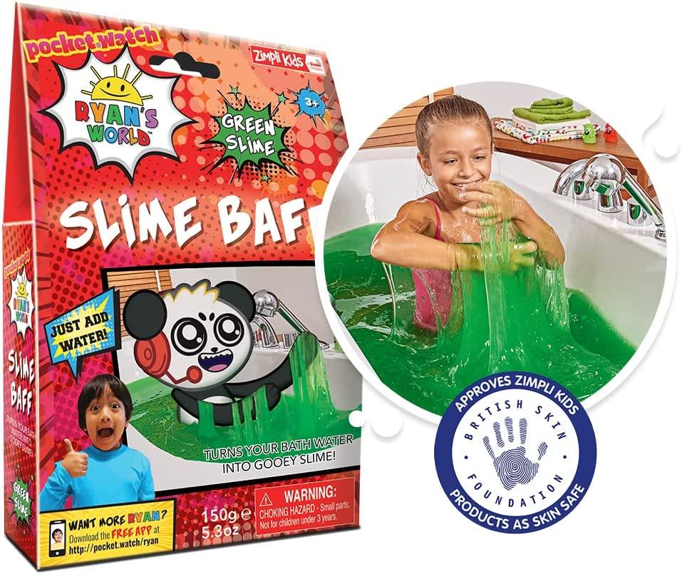 Zimpli Kids - Slime Baff Ryan's World 150g - Green - TOYBOX Toy Shop