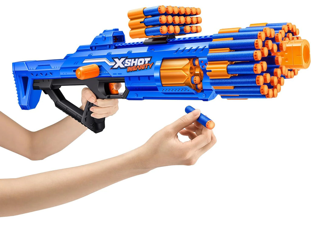 ZURU X-Shot Insanity Bezerko Blaster 48 Darts - TOYBOX Toy Shop