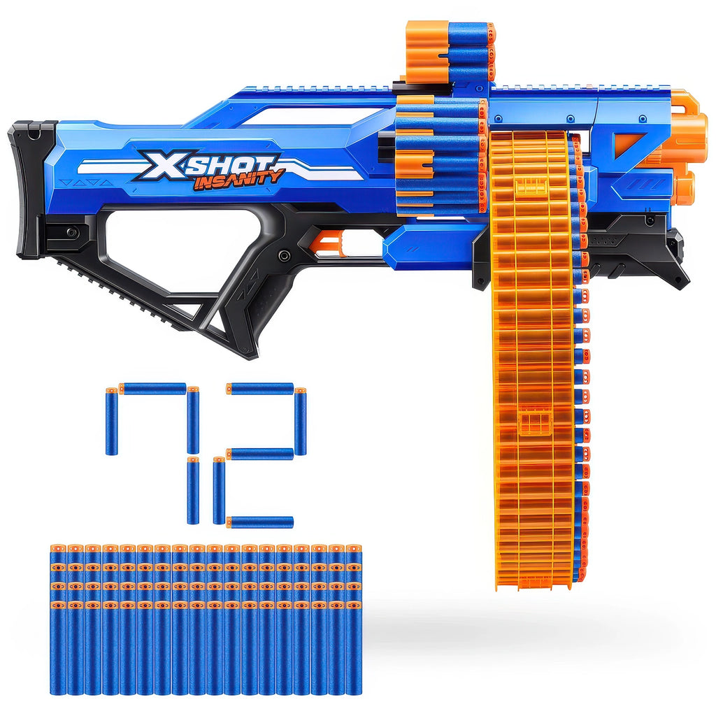 ZURU X-Shot Insanity Mad Mega Barrel Blaster - TOYBOX Toy Shop