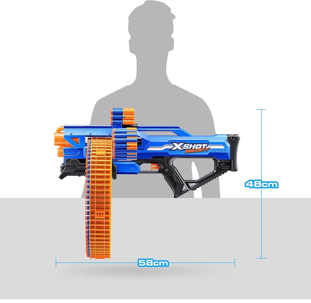 ZURU X-Shot Insanity Mad Mega Barrel Blaster - TOYBOX Toy Shop