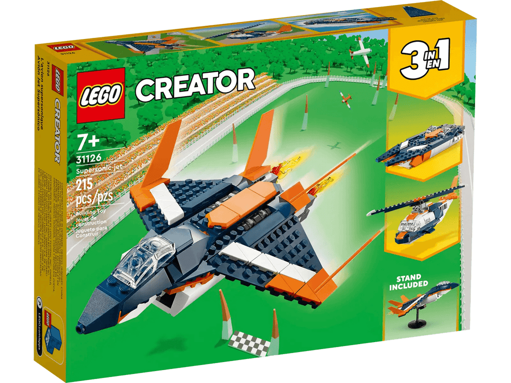 LEGO CREATOR 3in1 Supersonic-Jet 31126 - TOYBOX Toy Shop