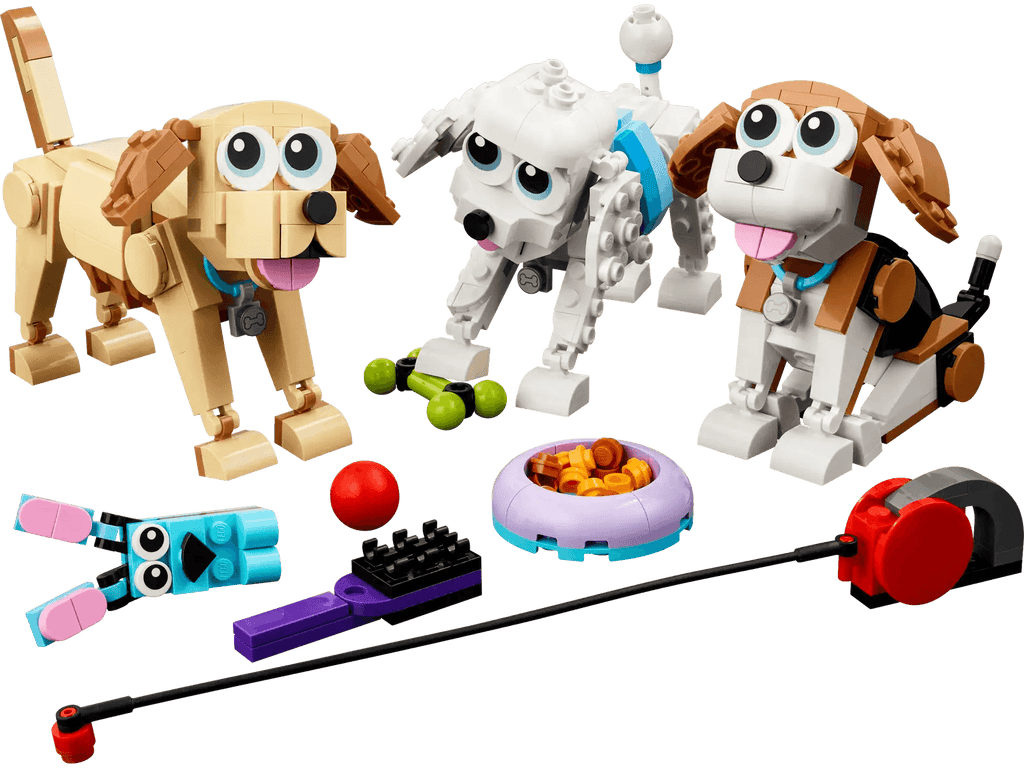 LEGO CREATOR 3in1 Adorable Dogs Set 31137 - TOYBOX Toy Shop