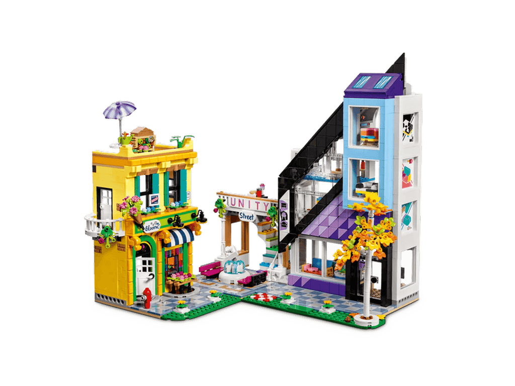 LEGO FRIENDS 41732 Downtown Flower and Design Stores - TOYBOX Toy Shop