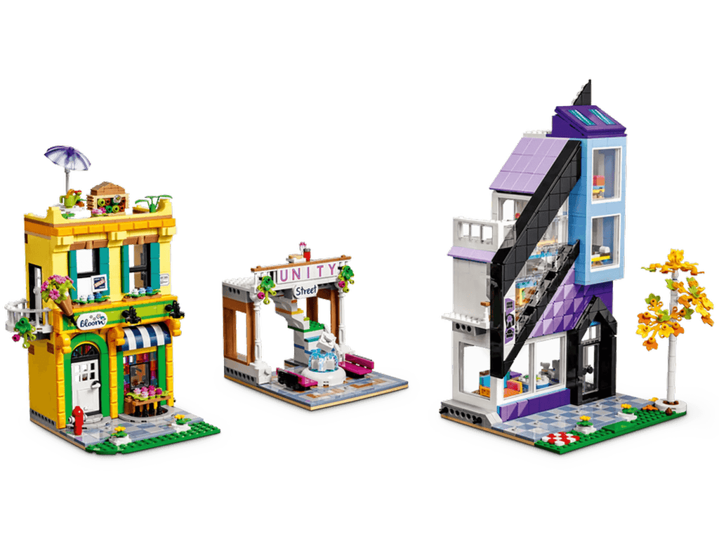 LEGO FRIENDS 41732 Downtown Flower and Design Stores - TOYBOX Toy Shop