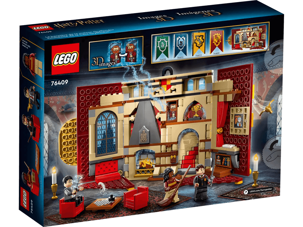 LEGO HARRY POTTER 76409 Gryffindor House Banner Hogwarts Toy - TOYBOX Toy Shop