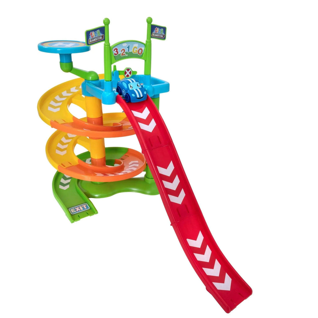 Tiny Teamsterz Spiral Raceway Launcher - TOYBOX Toy Shop