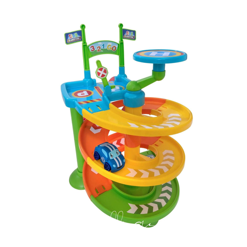 Tiny Teamsterz Spiral Raceway Launcher - TOYBOX Toy Shop