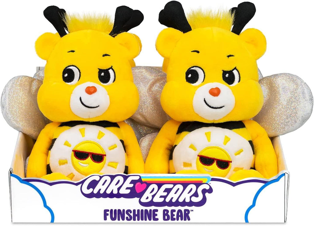 Care Bears 22cm Bean Plush - Bumbble Bee Funshine - TOYBOX Toy Shop