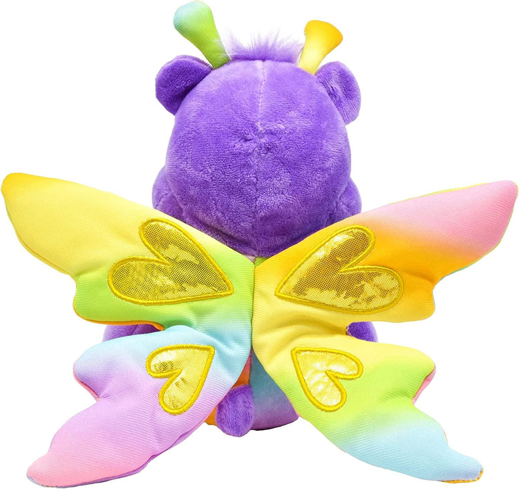 Care Bears 22cm Bean Plush - Butterfly Share Bear - TOYBOX Toy Shop