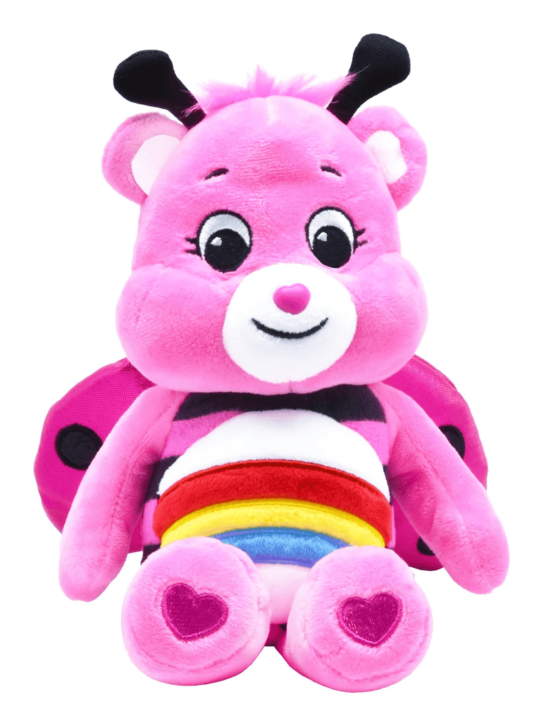Care Bears 22cm Bean Plush - Lady Bug Cheer Bear - TOYBOX Toy Shop