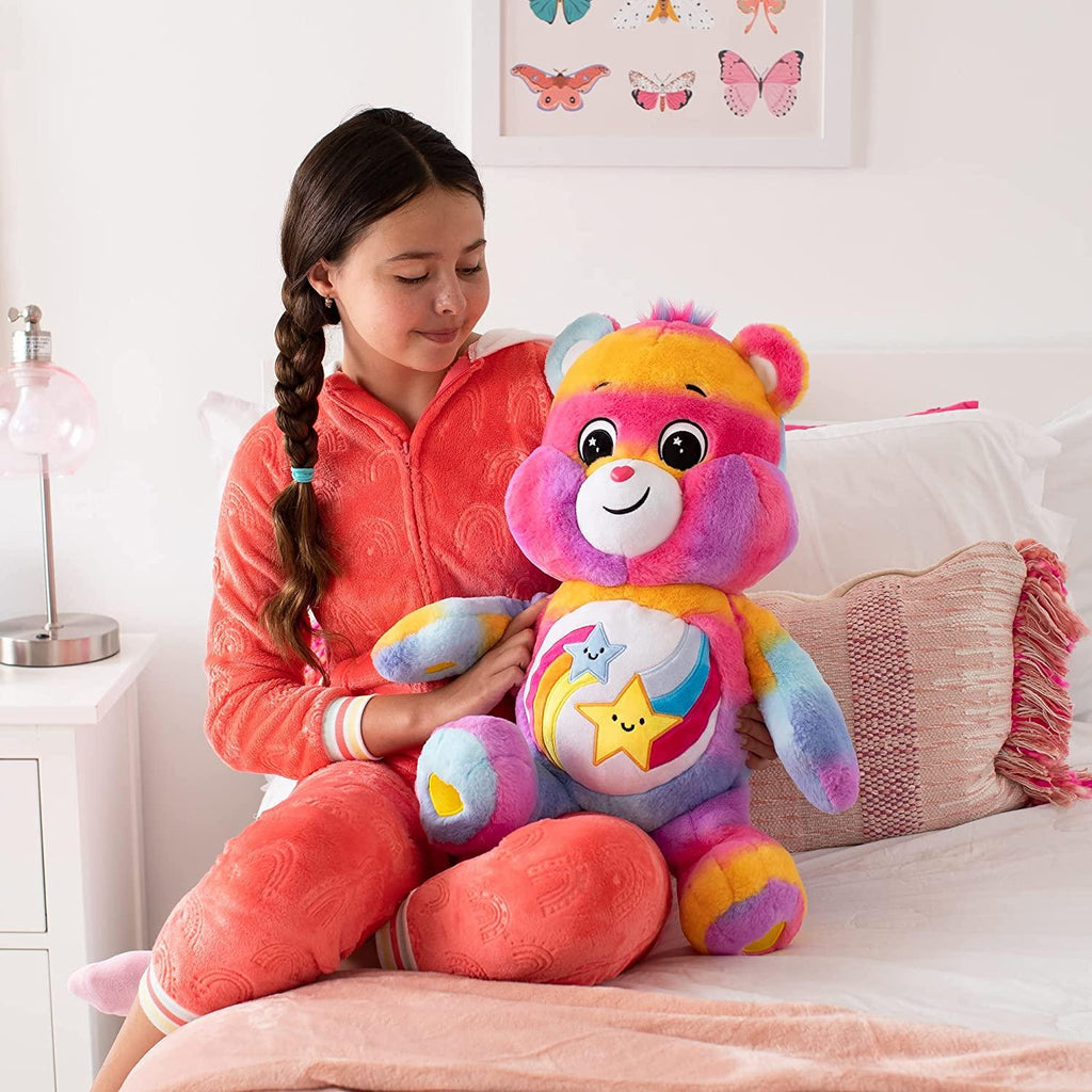 Care Bears 60cm Jumbo Plush - Dare To Care Bear - TOYBOX Toy Shop