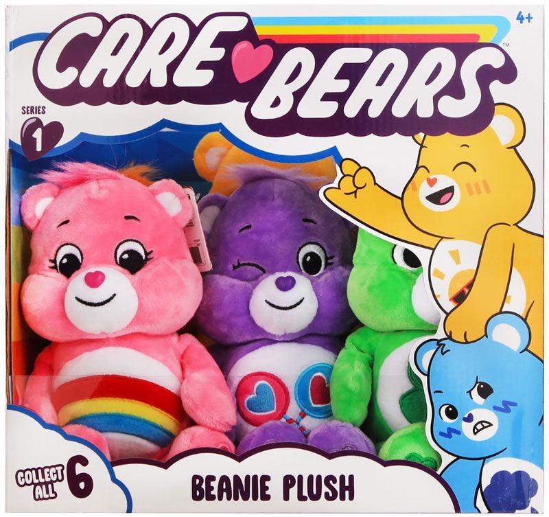 Care Bears Cuddly 22-cm Beanie Plush - Assorted - TOYBOX Toy Shop