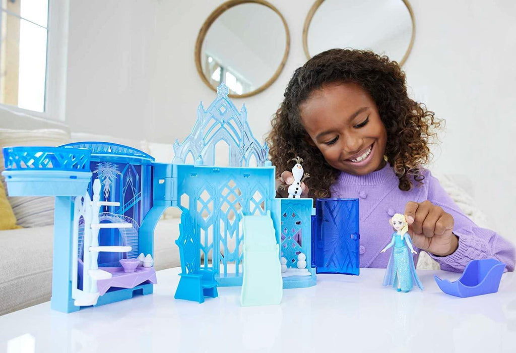 Disney Princess Small Dolls Elzas Snowy Surprise Castle Playset - TOYBOX Toy Shop