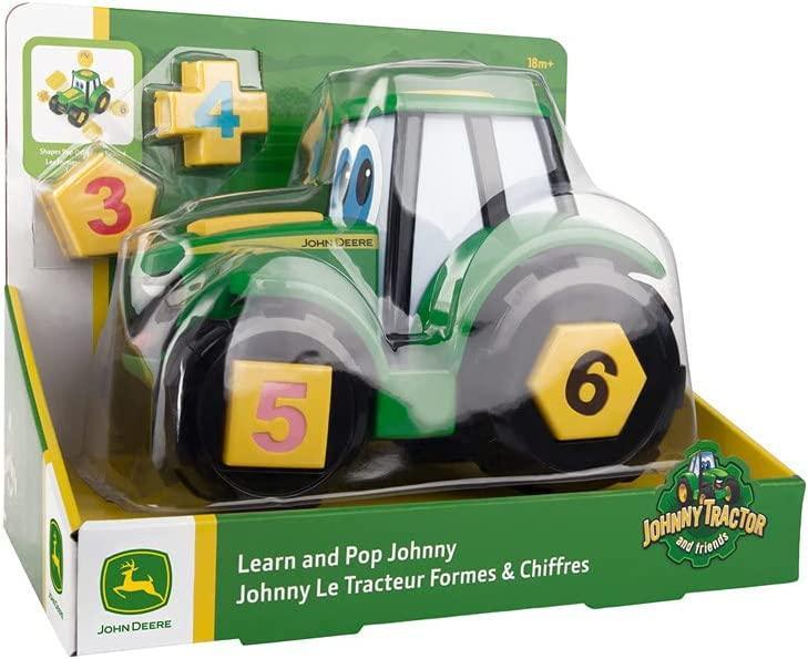 John Deere Johnny Tractor Learn And Pop Tractor - TOYBOX Toy Shop