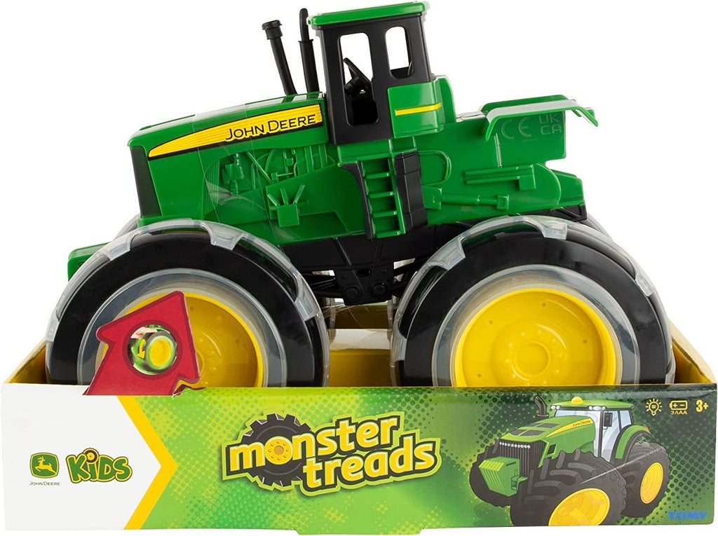 John Deere Monster Treads Light Wheels Tractor - TOYBOX Toy Shop